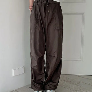 Unity Pants Shirred Pants/Elastic Waist Pants/Elastic Waist Trousers/Nylon Pants/Crisp Pants/Comfortable Pants/Airport Pants/Plus Size Pants/Pleated Pants/Parachute