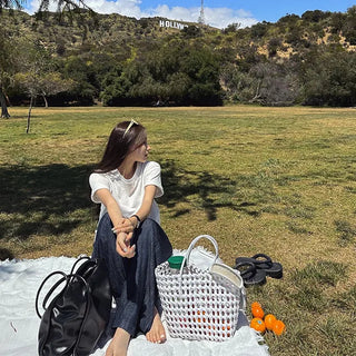 Vivid Basket Bag