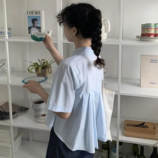 Ellie Backpleats Shirt