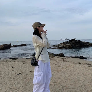 Nylon Pocket Cargo Pants
