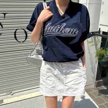 Cargo Mini Skirt Pants 2 colors