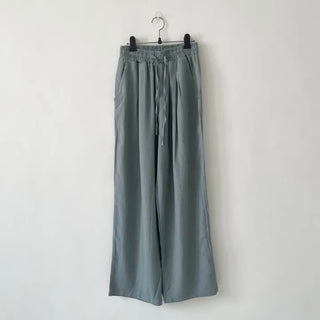 Coarse linen pants