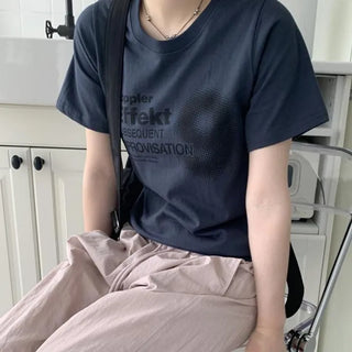 Number Nine cropped short-sleeve tee