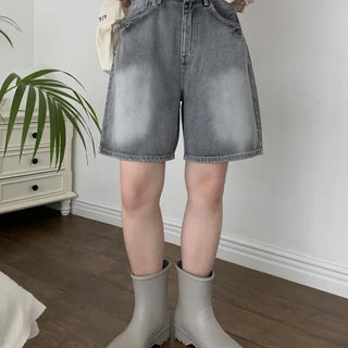 Rhoda Grey Denim Half Pants