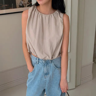Funky Shirred Blouse
