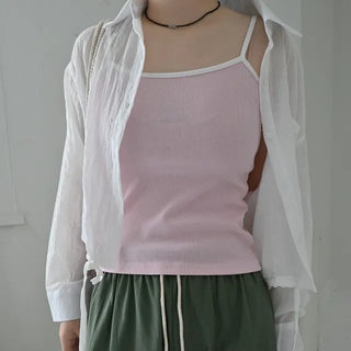 Na-ssi color-block sleeveless top