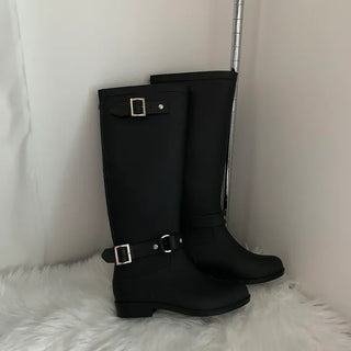 Buckle Rain Boots (one color)