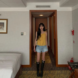 Gate Short Denim
