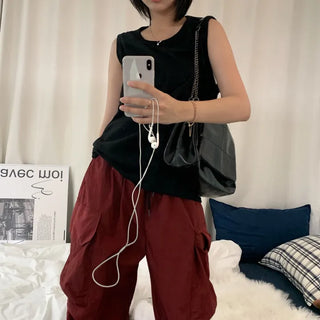 [Unisex Version/Oversized/Fit Guaranteed] Daily Layered Sleeveless Top (3 Colors)