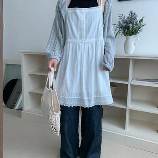 Semi sleeveless dress
