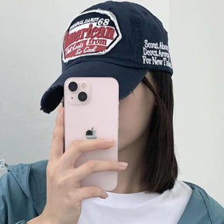 American baseball cap