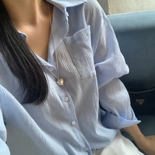 Graven Summer Loose Fit Pocket Shirt
