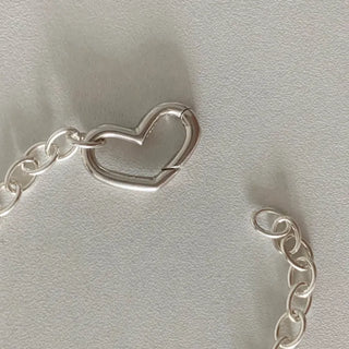 Heart Open Chain Bracelet