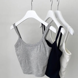 Ollies Crop Cap Sleeveless Strappy Top