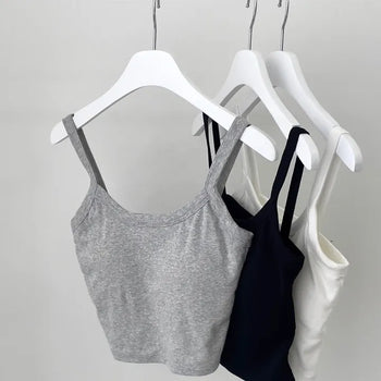 Ollies Crop Cap Sleeveless Strappy Top
