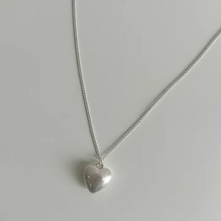 Layton Silver Heart Necklace