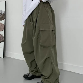 Latte Parachute Cargo Pants