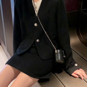 Hals Tweed Jacket, Skirt