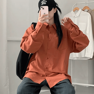 Niel Cotton Washed Shirt
