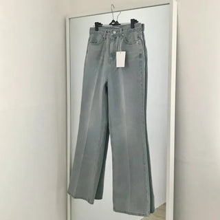 Fallin Ash Gray Denim Pants