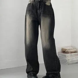 Garan black wide denim