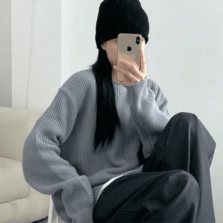 [UNISEX] Hachi Round Knit