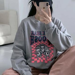 [UNISEX] Dark Bear Pigment Sweatshirt