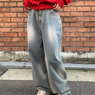 Round Washed Denim