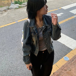Slim Vintage Denim Jacket