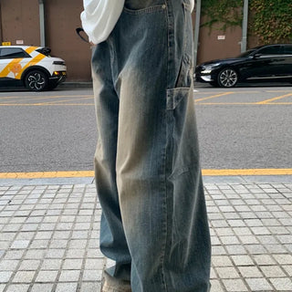 Velcro Washed Denim