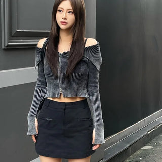 Street Zipper Skirt