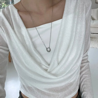 hoof long necklace