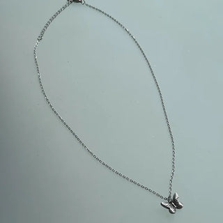 antique butterfly necklace