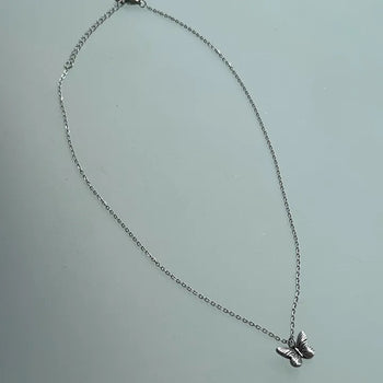 antique butterfly necklace