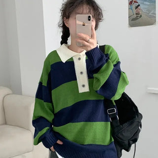 [UNISEX] Collar Button Martine Knit