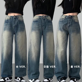 [Life-changing Denim / Selectable Length, Up to 3XL] 365-Day Wide Hidden Pants