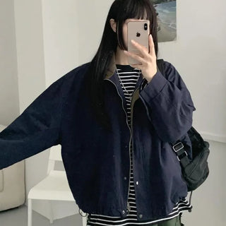 [UNISEX] Footer Color Block Jacket