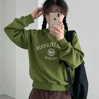 Las Raglan Washed Sweatshirt