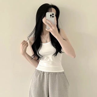 Softly Wrapping Fleece-Lined Inner Strap Sleeveless