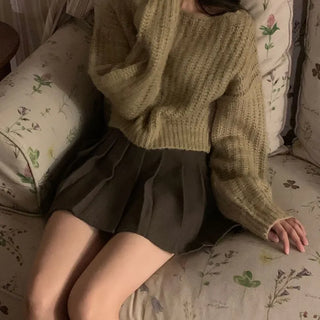 Ruti Boat Neck Knit - Pink