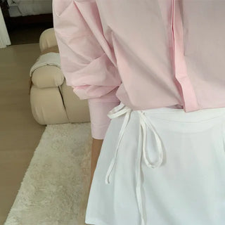 Ballet Core Strap Ribbon Skirt