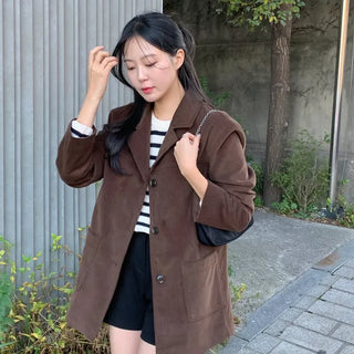 Teen Corduroy Oversized Jacket