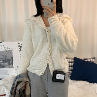 [Delicate Fit/Fit Guaranteed] Milk Boucle Inner Cardigan Jacket (2 colors)