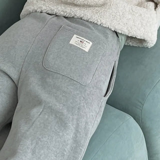 Winter Double-Fleece American Jogger Pants