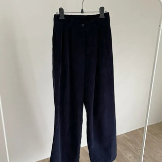 Corduroy Pintuck Pants
