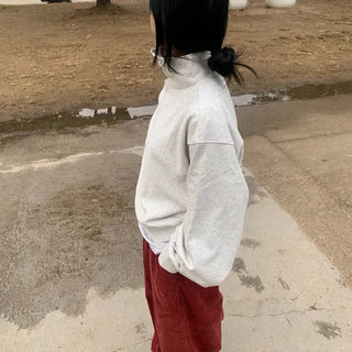 Elastic corduroy pants