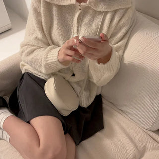 Turning Collar Cardigan