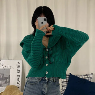 [Extra Warm/Avang Fit] Melo Hooded Knit Cardigan (5 colors)