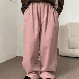 Kawaii Peach Pintuck Pants