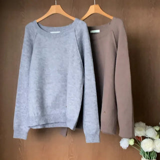 Heart Pendant Raglan Knit
